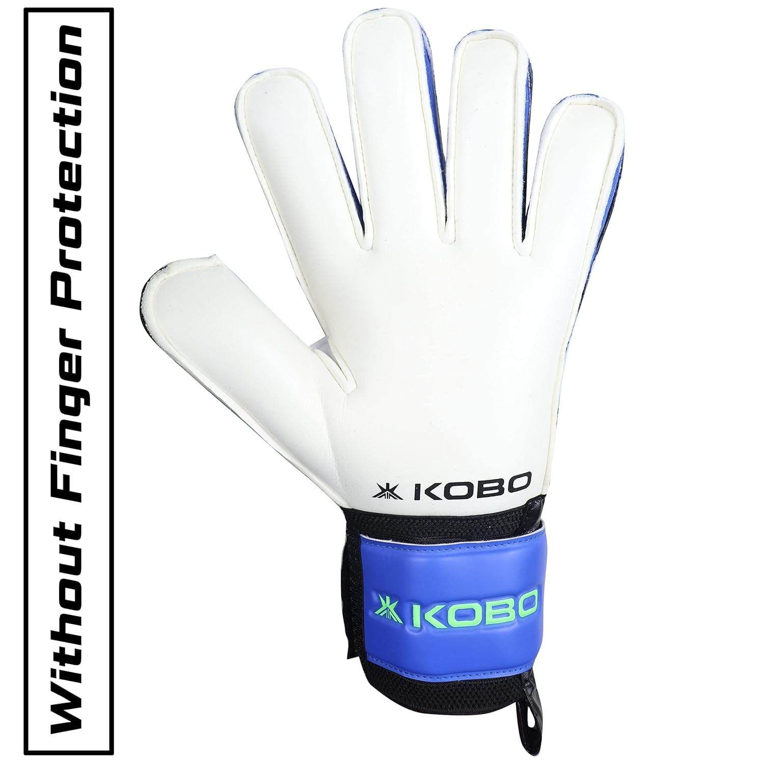 Kobo Football/Soccer Goalie Goal Latex Keeper Gloves, Strong Grip for The Toughest Saves (7.5) 1