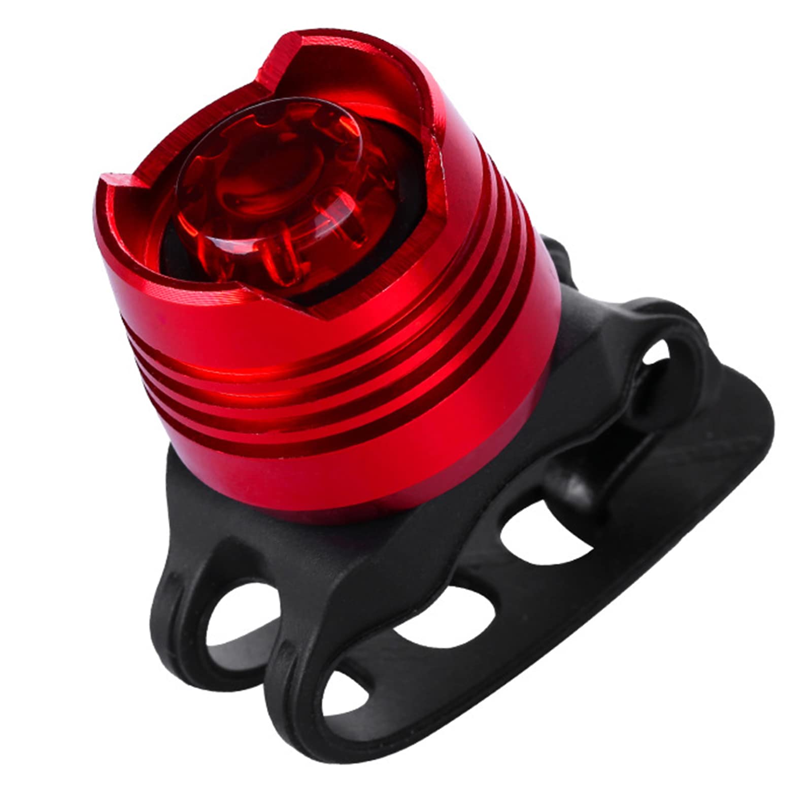 AUELEK Bike Tail Light,Aluminum alloy Red High Intensity Bicycle Taillight Waterproof,Sport LED Rear Light Button battery powered,Helmet Backpack Lamp Safety Warning Strobe Light,3 Lighting Modes