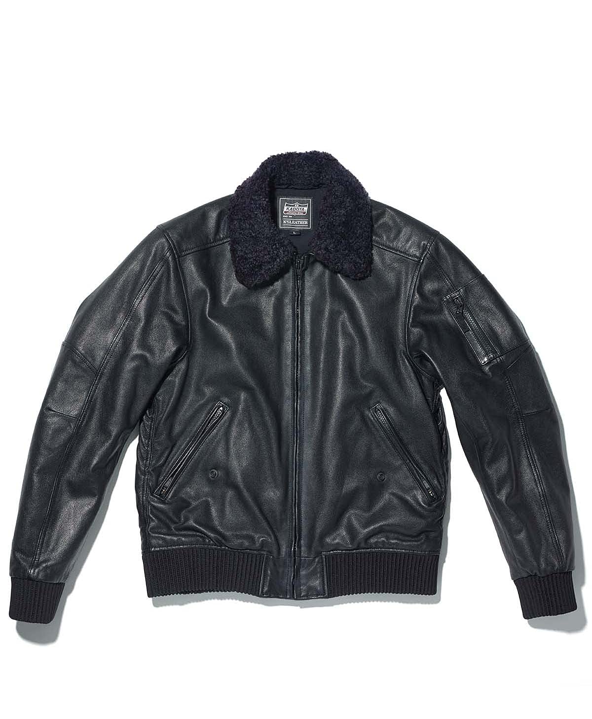 Amazon | [カドヤ] バイク ジャケット MAVERICK ブラック 3LSIZE_NAME