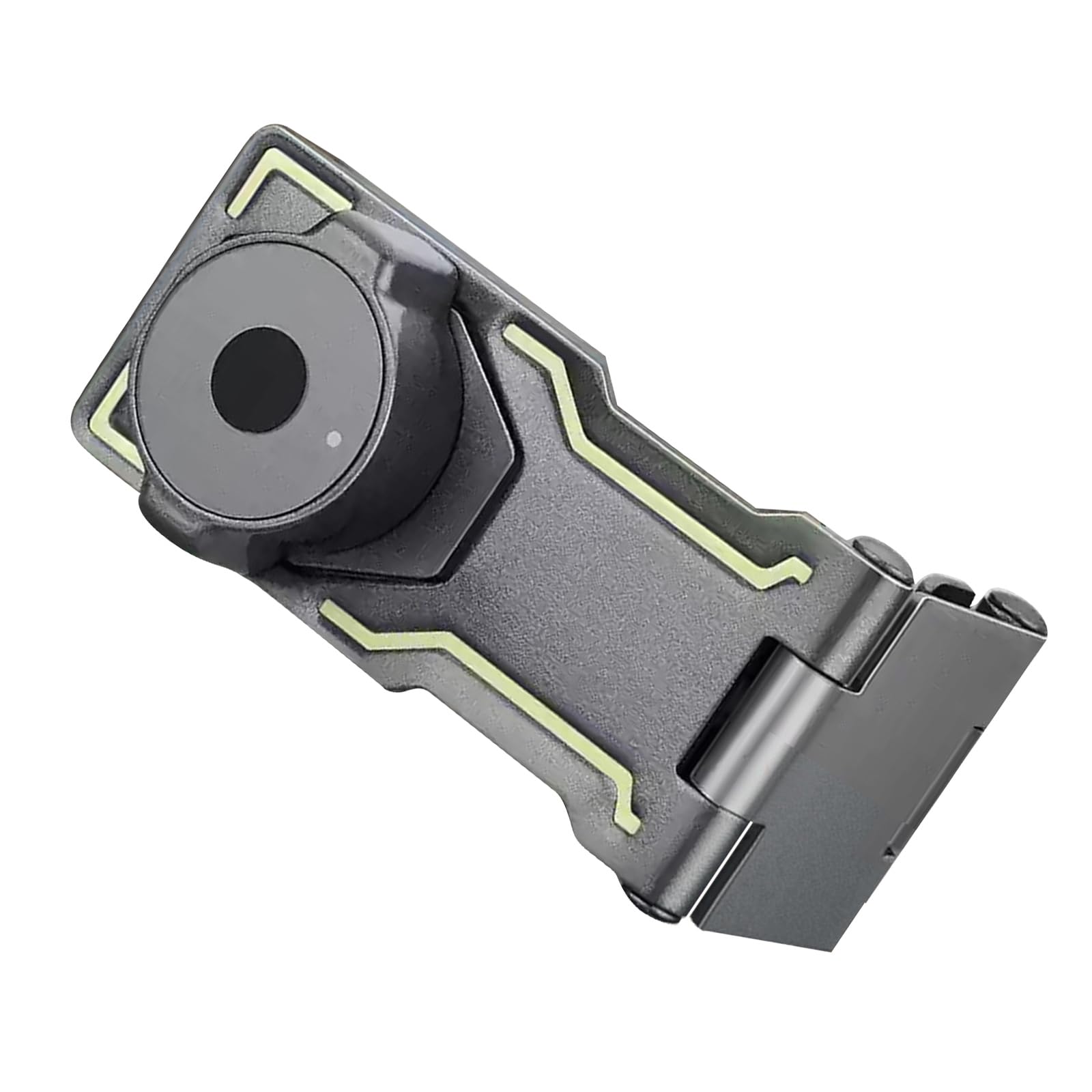 Netbiio Oh! Cabinet Fingerprint Zinc Alloy Door Security Slide Lockable Hasp Cabinet Barn Door Closet Box Hasp With Key