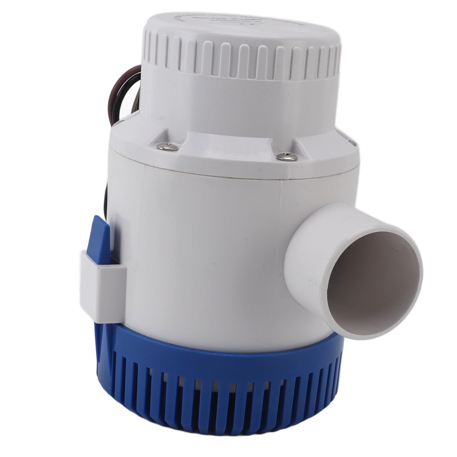 Jeffergarden Pompa Zanurzeniowa, Automatyczna Pompa Zęzowa ABS 4000GPH, Podnośnik 8M Wylot 52 Mm do łodzi RV Basen Wanna z Hydromasażem Staw Ogrodowy Opróżnianie Piwnicy Przesyłanie Wody (12V)