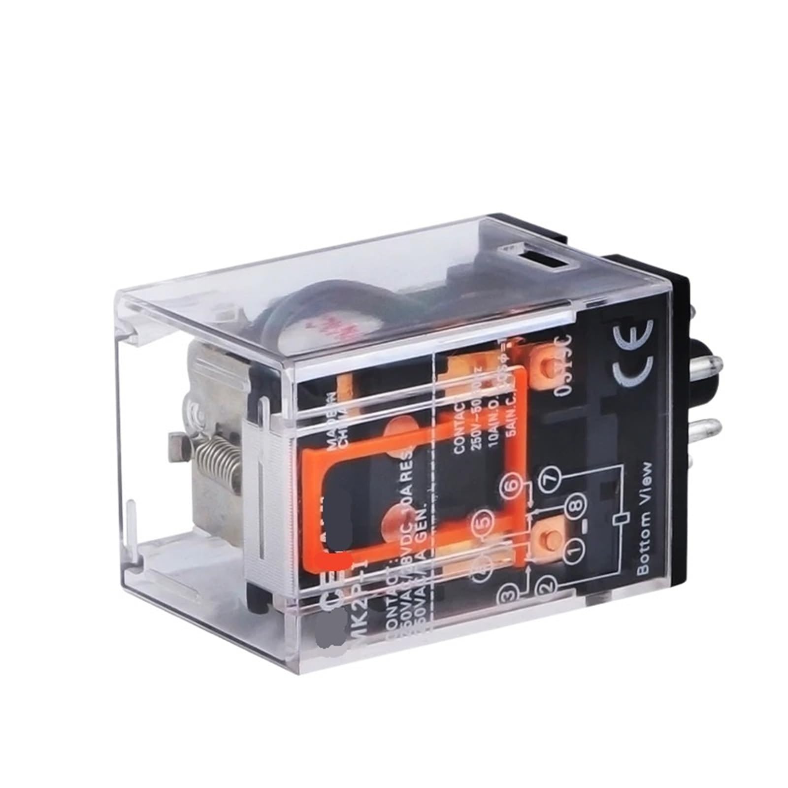 Relais MK2P-I anti arc électrique 8 broches bobine cuivre contact argent 220V