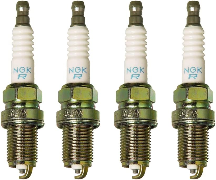 NGK Set of 4 Standard Spark Plug Nickel for Acura Honda Nissan Peugeot Toyota L4