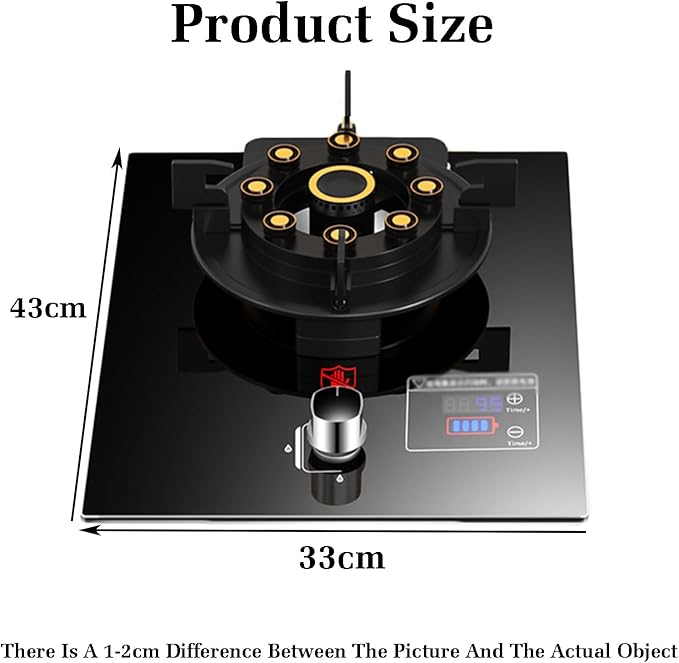 Estufa de Gas 1 Quemador 43 cm con Protección de Apagado miniatura 3