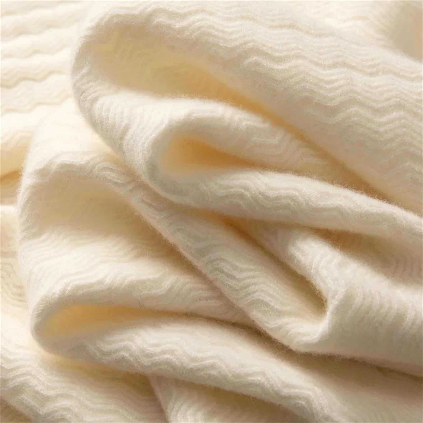 Pantaloni invernali da donna in 100% lana merino, a gamba larga, a vita alta, spessi, a gamba dritta, pantaloni da pavimento