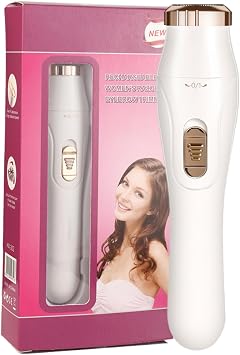 Body Trimmer | Electric Body Hair Remover - Waterproof Dry / Underwater Epilator with Removable Heads for Men Women Intimate Areas Armpits Arms Face