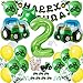 Decorazione per compleanno 2 anni, per bambini, trattore, decorazione per compleanno, baby shower, decorazione per bambini