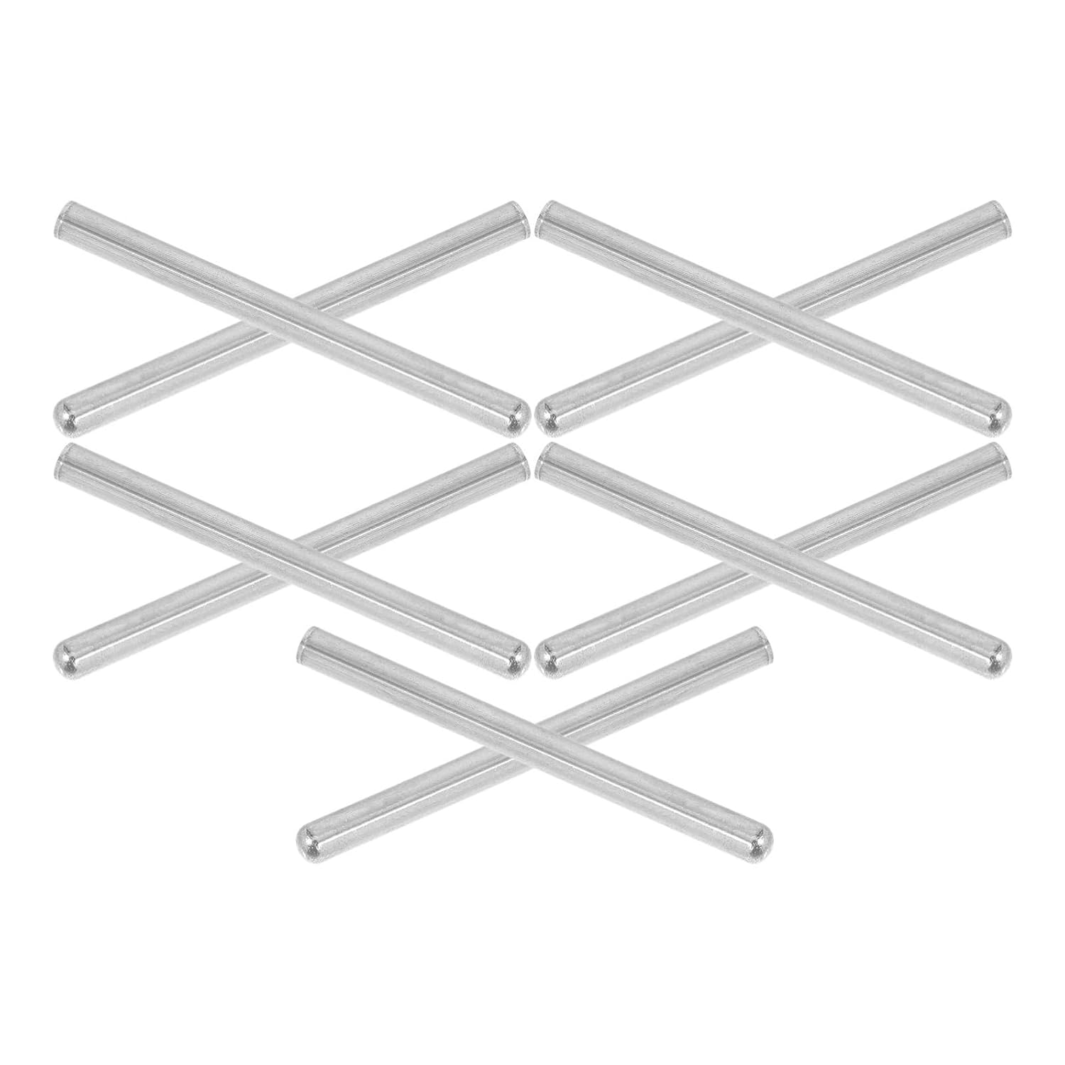10Pcs Stainless Steel Temperature Probe Housing Covers, Compact Sleeves