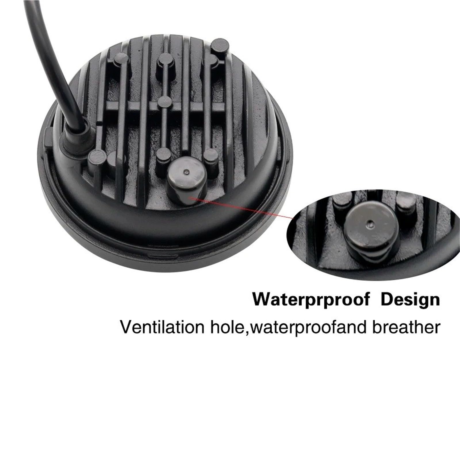 Moto Fari Stradali Spot Light Beam Per Fendinebbia Per Moto DRL, Luce Di Sorpasso Impermeabile