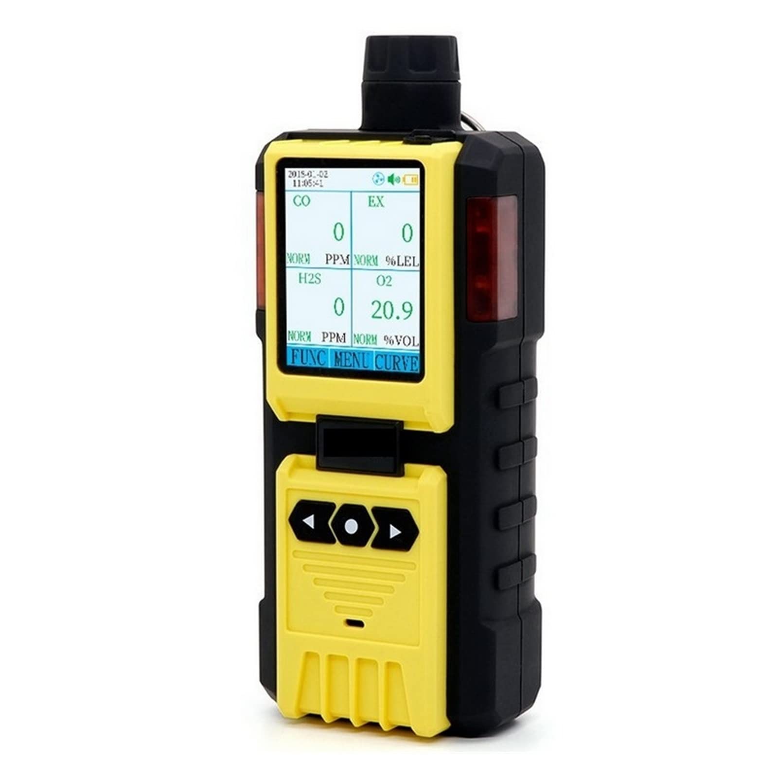 K-600 Portable 4 en 1 Moniteur d'air Multi-gaz détecteur de gaz portatif EX oxygène hydrothion monoxyde Carbone Combustible Tests précis