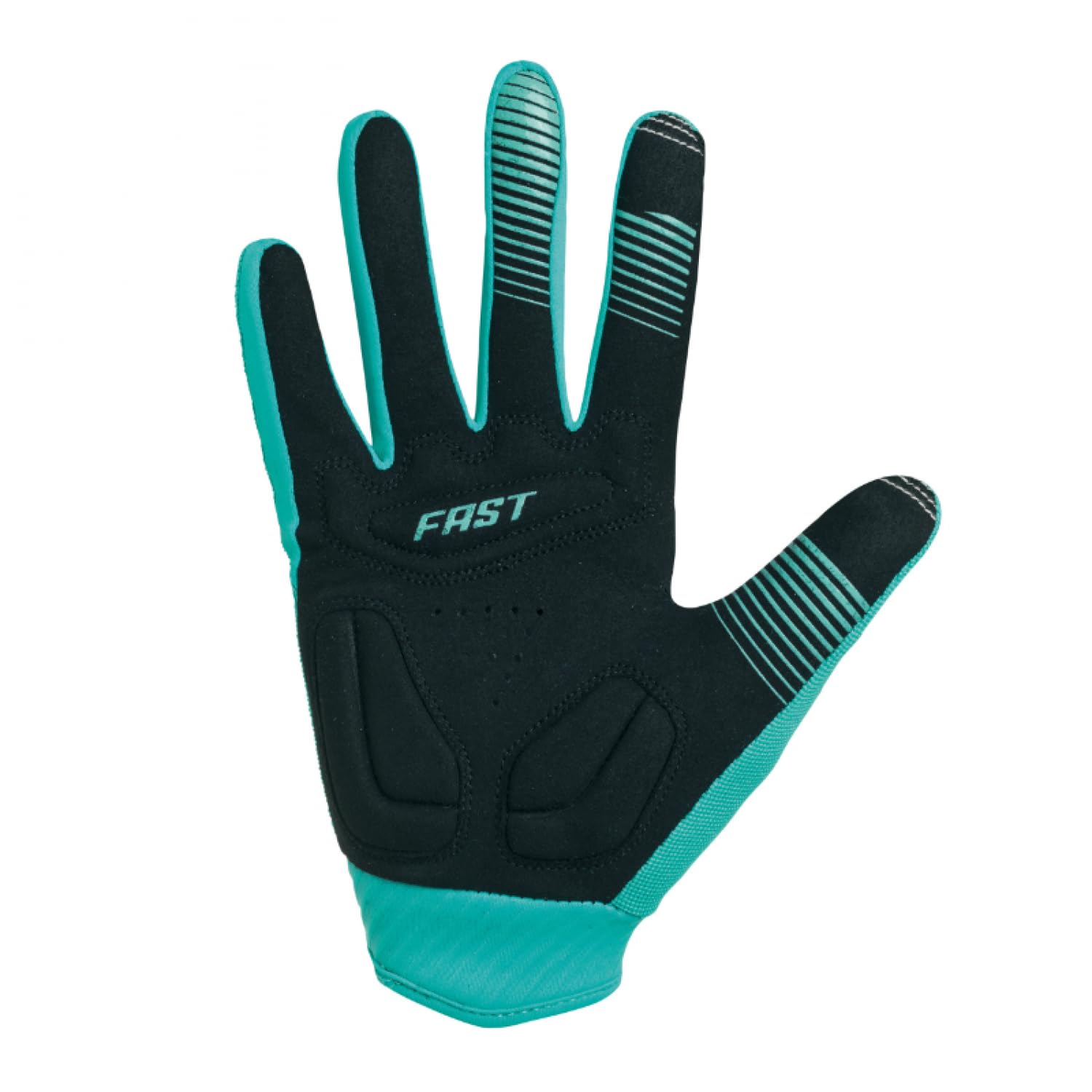 GIST Guanti Velo MTB Long Armor Blu Turchese L (Coppia su Carta) Compatibile con Touch Screen -5555