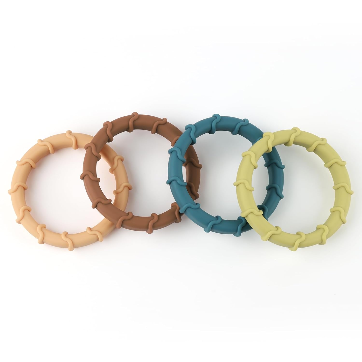 Sensory Chew Ring Toys for Autistic Chewers, Oral Motor Chewable Bracelets for ADHD, SPD, Oral Motor Stimulation or Special Needs