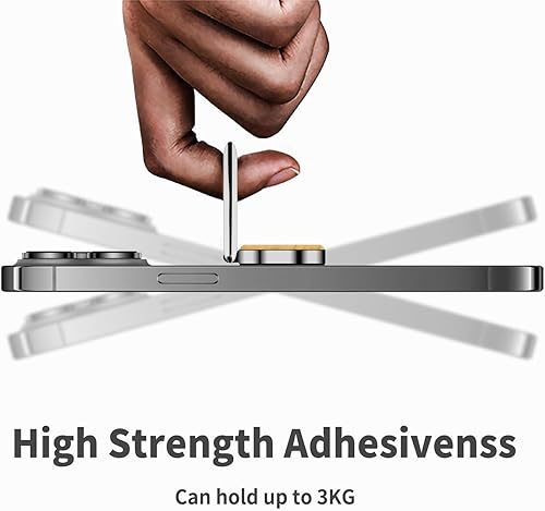 Miniatura 7 de Carveit Soporte de madera para anillo para teléfono celular, soporte de agarre para teléfono, compatible con Galaxy S23 Ultra S22, iPhone 15 Pro