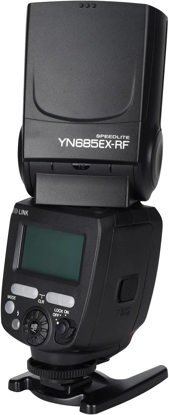 YONGNUO YN685EX-RF GN60 TTL Flash Speedlite for Sony Camera, HSS 1/8000S Master Slave Flash Unit, with bulit-in 2.4G Trigger System