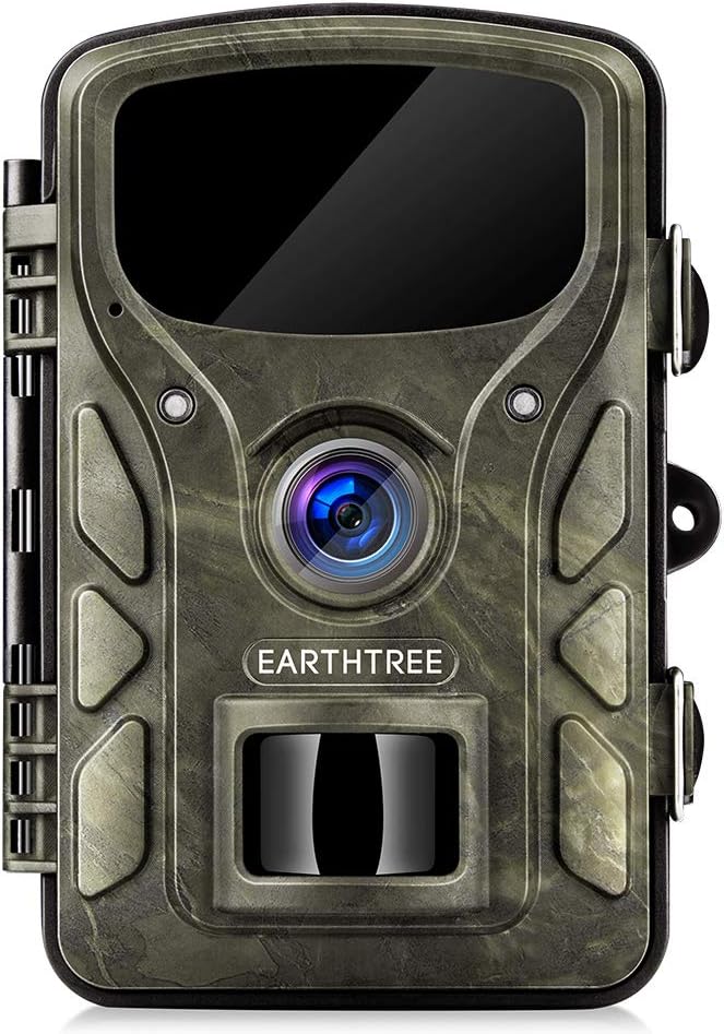 Wildlife Trail Camera 14MP 1080P Game Hunting Camera 2.4" LCD with 940nm IR LEDs Motion Activated Upgraded Night Vision up to 65ft/ 20m IP66 Waterproof for Outdoor Nature and Home Security