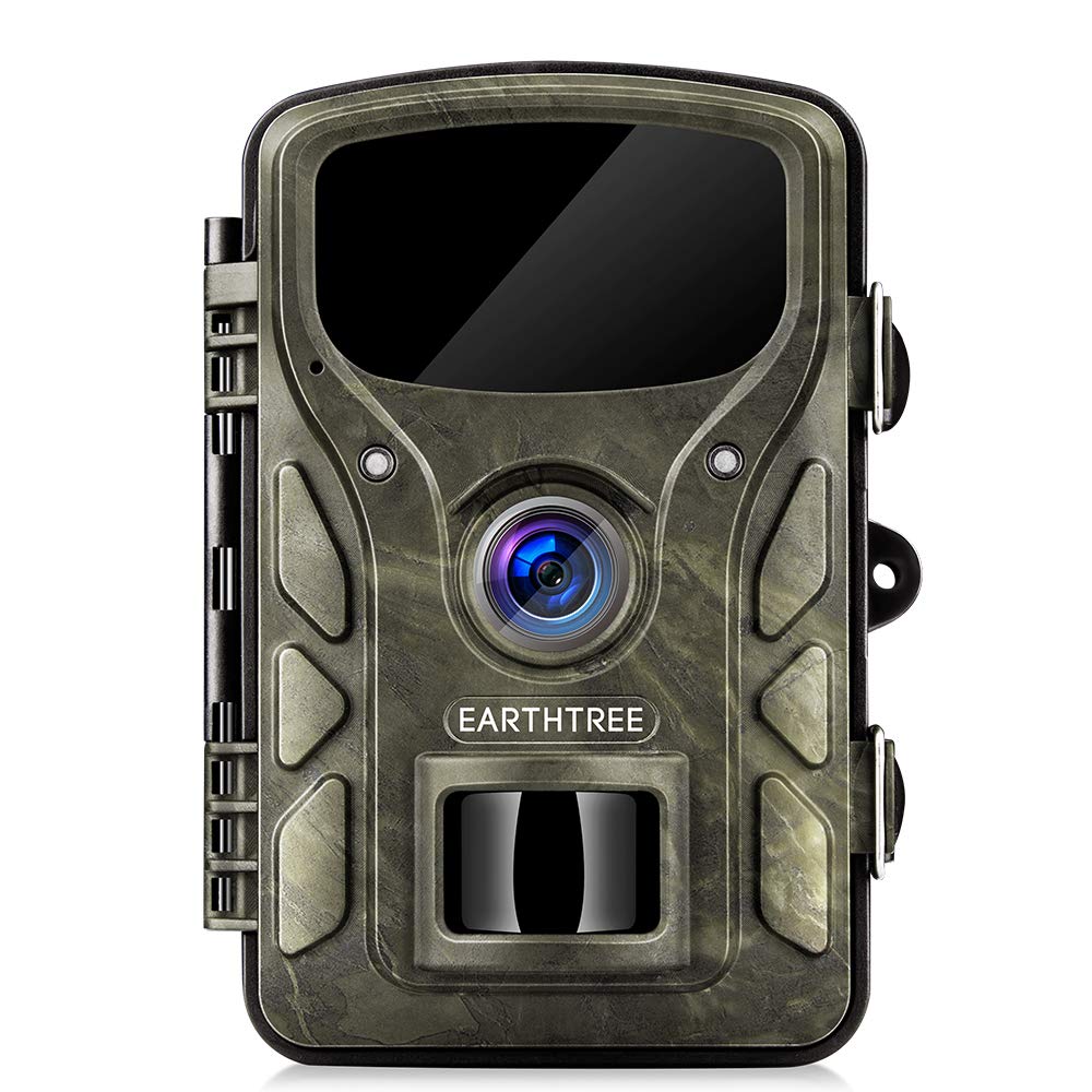 Wildlife Trail Camera 14MP 1080P Game Hunting Camera 2.4" LCD with 940nm IR LEDs Motion Activated Upgraded Night Vision up to 65ft/ 20m IP66 Waterproof for Outdoor Nature and Home Security