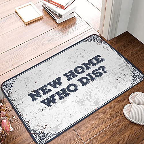 Image of HELIOFORGE Friends Door Mat New Home Who Dis Mat Interior Door Mats For Home Entrance Beer Decorati(65X90CM)