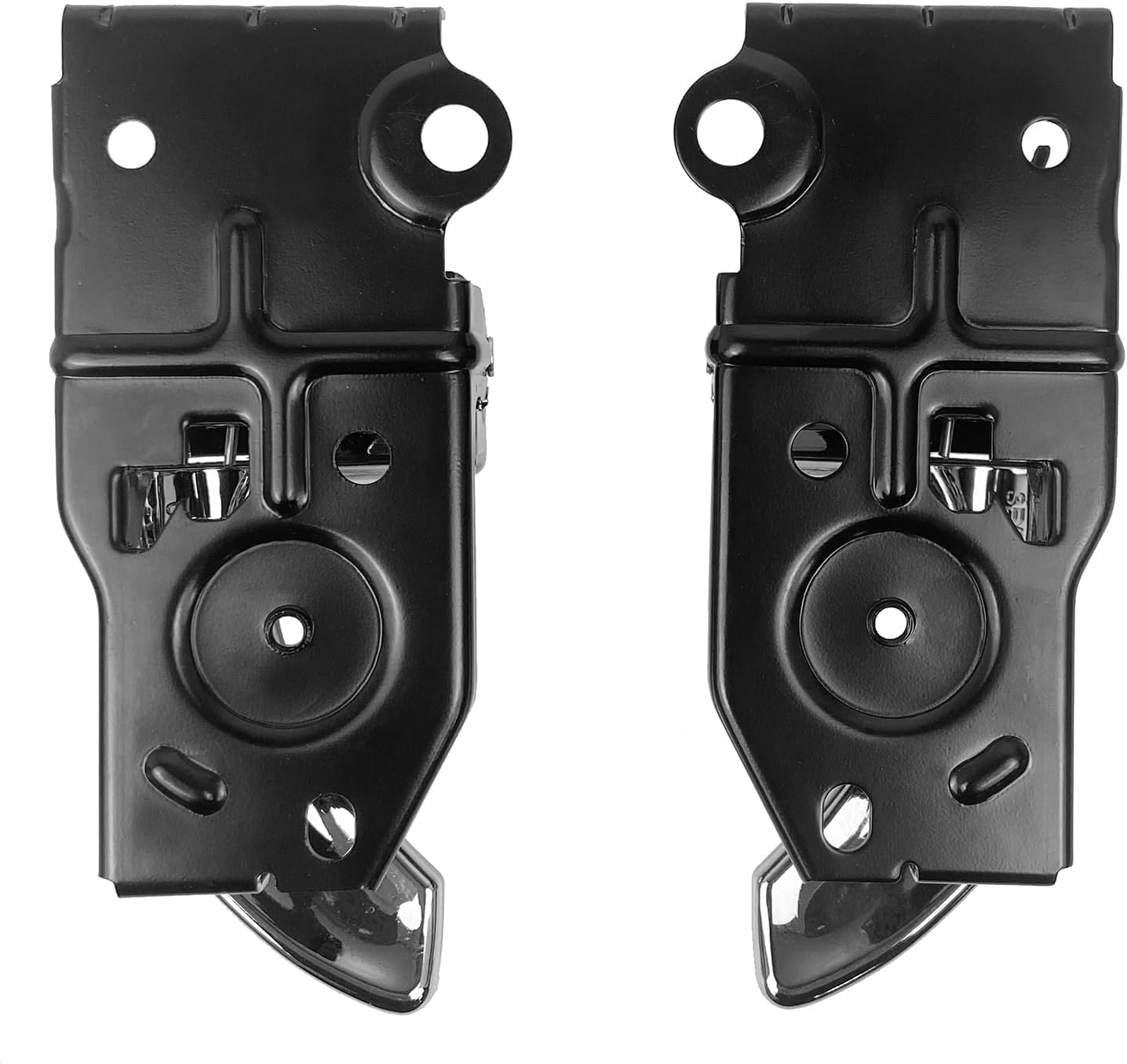 Cheriezing Inside Interior Door Handle Compatible with Hyundai 2001-2006 Santa Fe, Front Left Driver & Front Right Passenger Side, 1 Pair