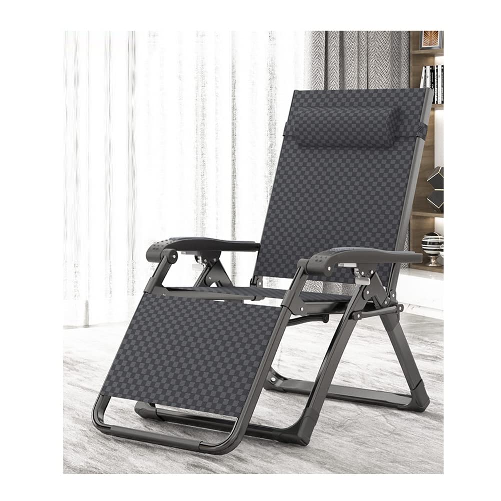 Chaise longue gravité zéro inclinable et pliable avec coussin pour un confort de jardin absolu