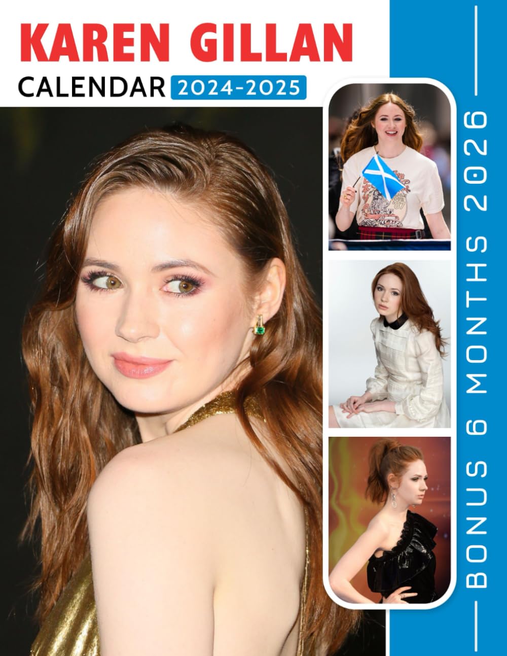 Calendar 2024 - 2025: Jan 2024 to Dec 2025, Bonus 6 Months 2026, Thick & Sturdy Paper, Unruled Blocks, Eco Friendly, Great Gifts For Beloved Fan, Canada Public Holidays, Kalendar, Calendrier