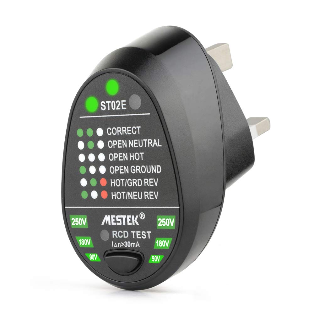 Buy Advanced RCD Electric Socket Tester Automatic Neutral Live Earth