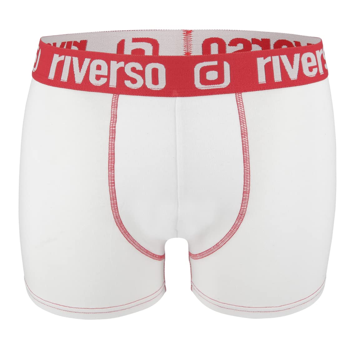 riverso Bokserki męskie RIVOle zestaw 6 par bokserek w stylu retro, bokserki z stretchu, czarne, szare, niebieskie, białe, zielone, czerwone, pomarańczowe, żółte, S M L XL XXL 3XL
