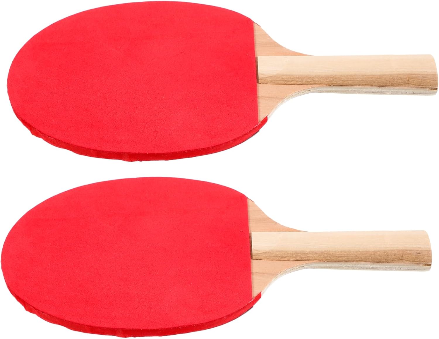 Wooden Table Tennis Racket Non Skid Paddles for Adults and Indoor Outdoor Training Bat to Hand Eye Coordination and Reaction Skills