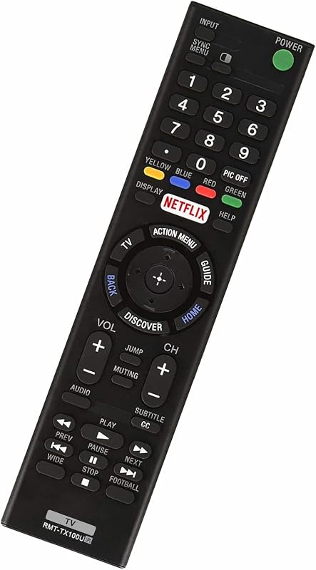 RMT-TX100U Control remoto universal para Sony-TV-Remote Todos los televisores Sony LCD LED HDTV Smart bravia - No necesita configuración
