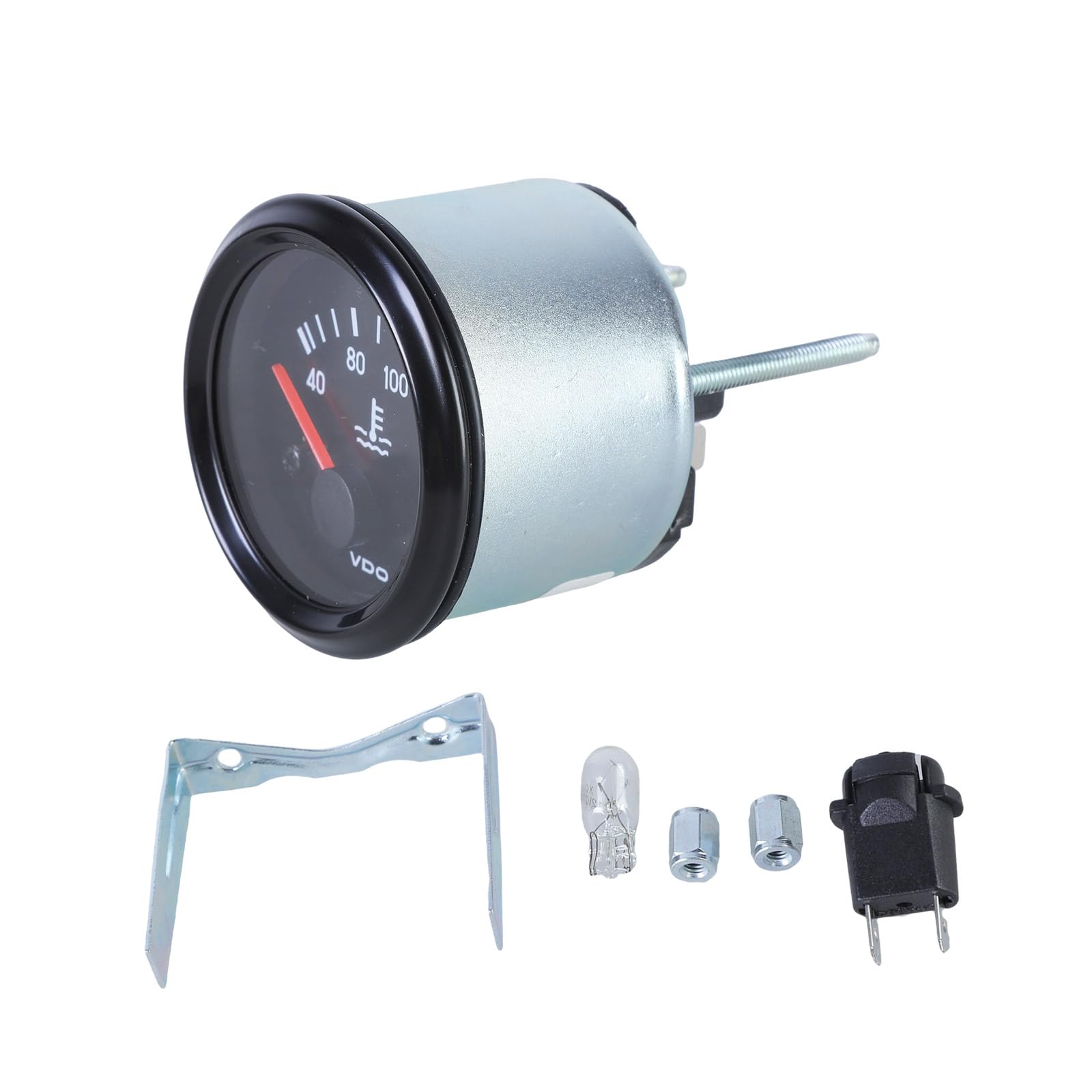 Amazon.co.jp: 12V/24V 水温温度計 40-120℃ 52mm 水温計 自動車