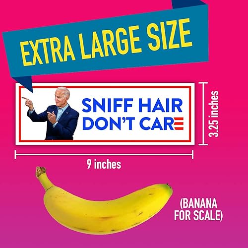 Miniatura 3 de Rio Salto Paquete de 4 imanes políticos divertidos, broma divertida, candidato a presidente de Trump 2024, Maga, anti Joe Biden, accesorios