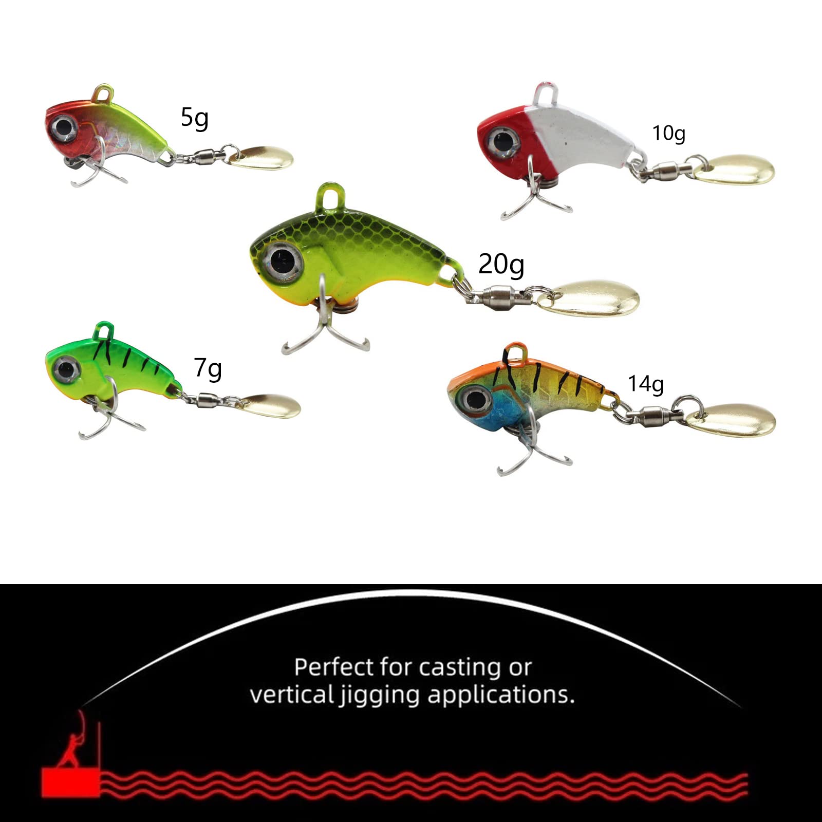 8 Esche Artificiali Galleggianti Per Pesca - Per Trota, Persico, Acqua Salata - Design Realistico - Foto 6