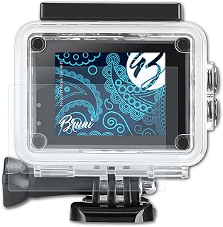 Bruni Screen Protector compatible with IceFox Action Cam 4k I5 Protector Film, crystal clear Protective Film (2X)