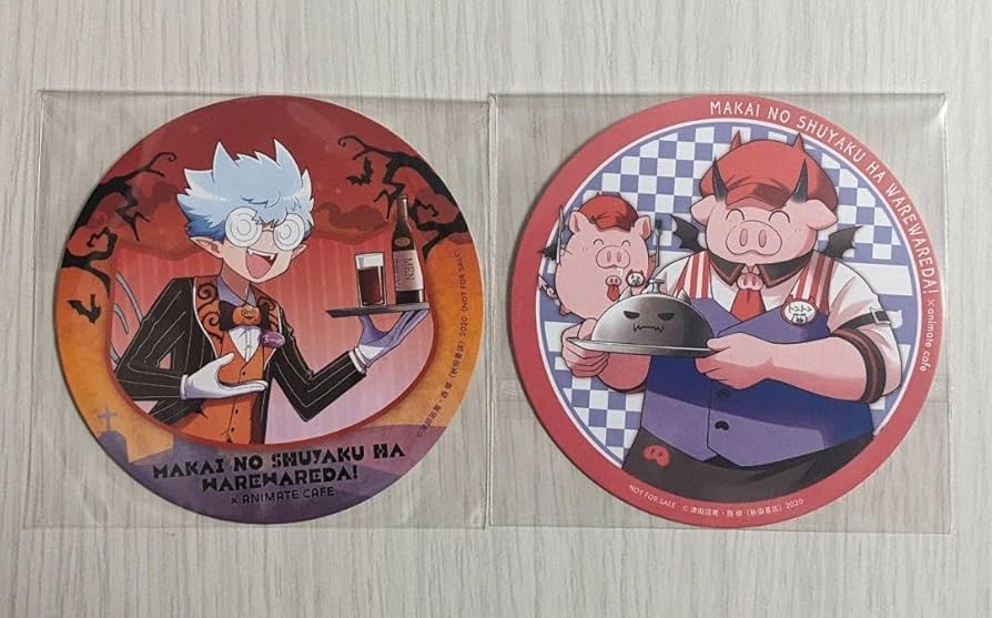 Amazon.co.jp: 魔主役 アニカフェ トントン チーノ コースター