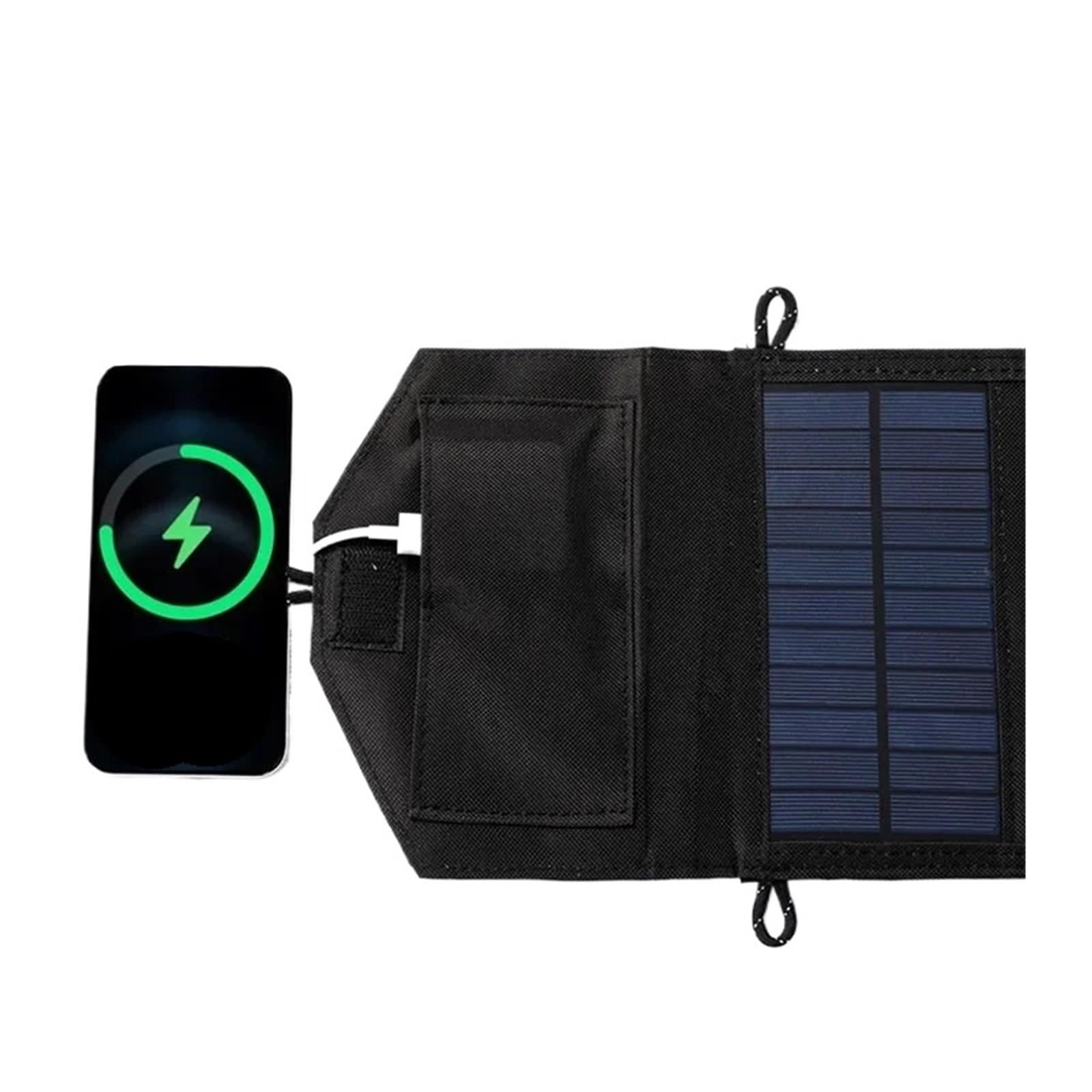 Składany Panel Słoneczny, Składany Przenośny Panel Solarny Zasilanie USB,do domu, na kemping