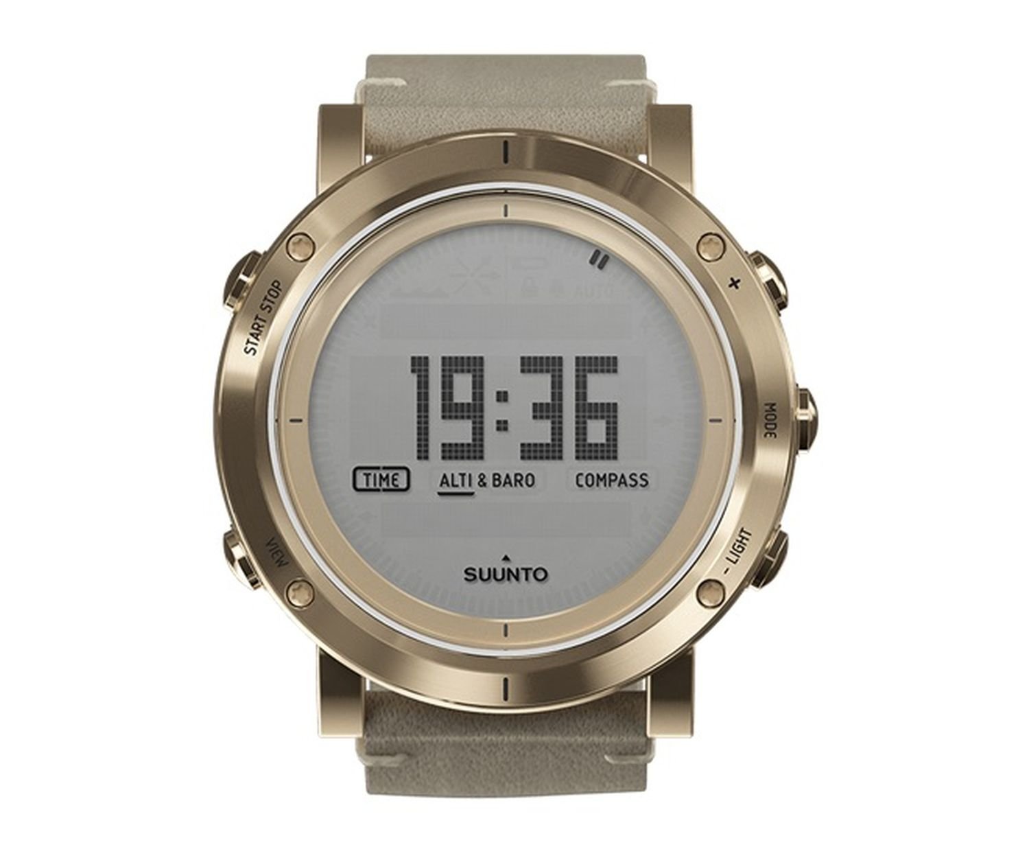 SUUNTO SS021214000 - Reloj de Pulsera Digital para Hombre (Cuarzo, Piel)