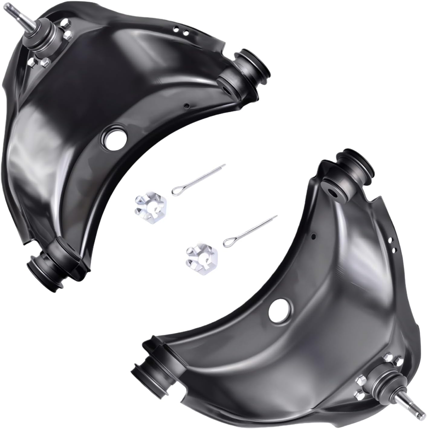 Front Upper Control Arm Fit for Chevrolet/GMC Express 1500 2500 1996-2002, C1500 C2500 1988-2000, Tahoe 1995-2002, Yukon 1992-1999 - 2 PCS Suspension Kit K620160 K620161