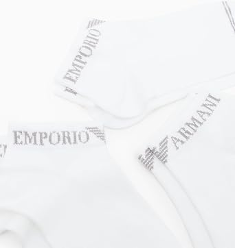 Emporio Armani Women's Eagle 3 Pack Ankle Socks