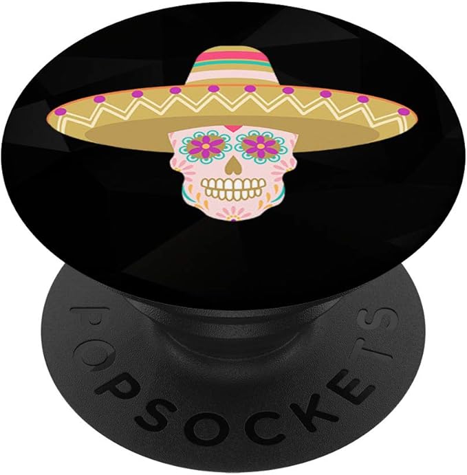 Sugar Skull Straw Hat