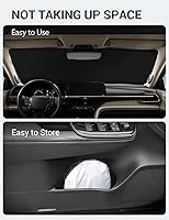 Vista 401 de Proadsy Parasol para parabrisas actualizado 2026, ajuste personalizado, Lexus NX 2022-2025 2026, 4 capas, plegable, protector de parasol frontal que