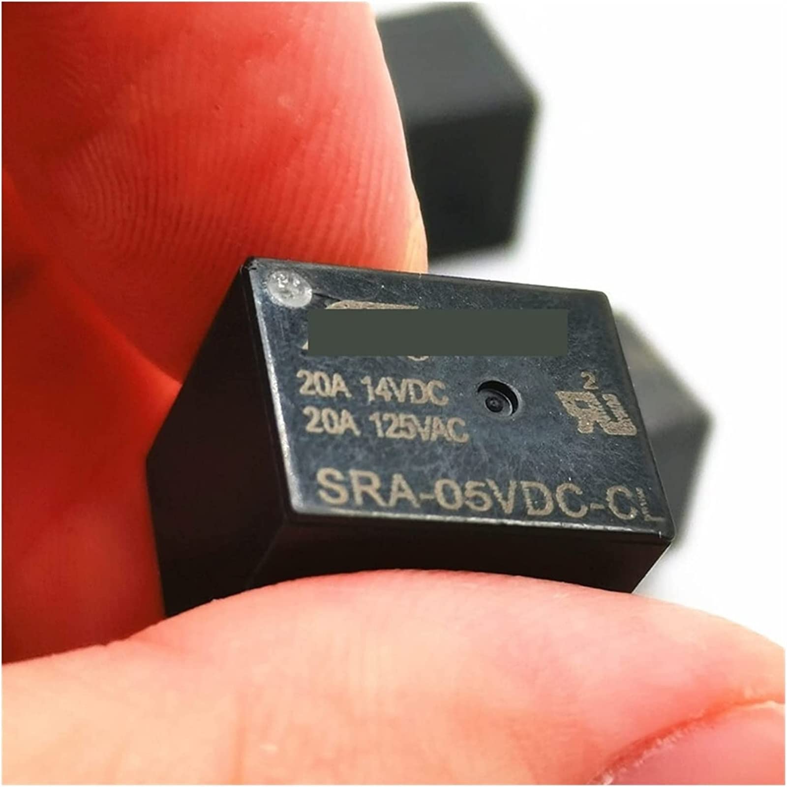 Relé SRA 24VDC AL de 4 pines para circuitos electrónicos lote de 5 piezas
