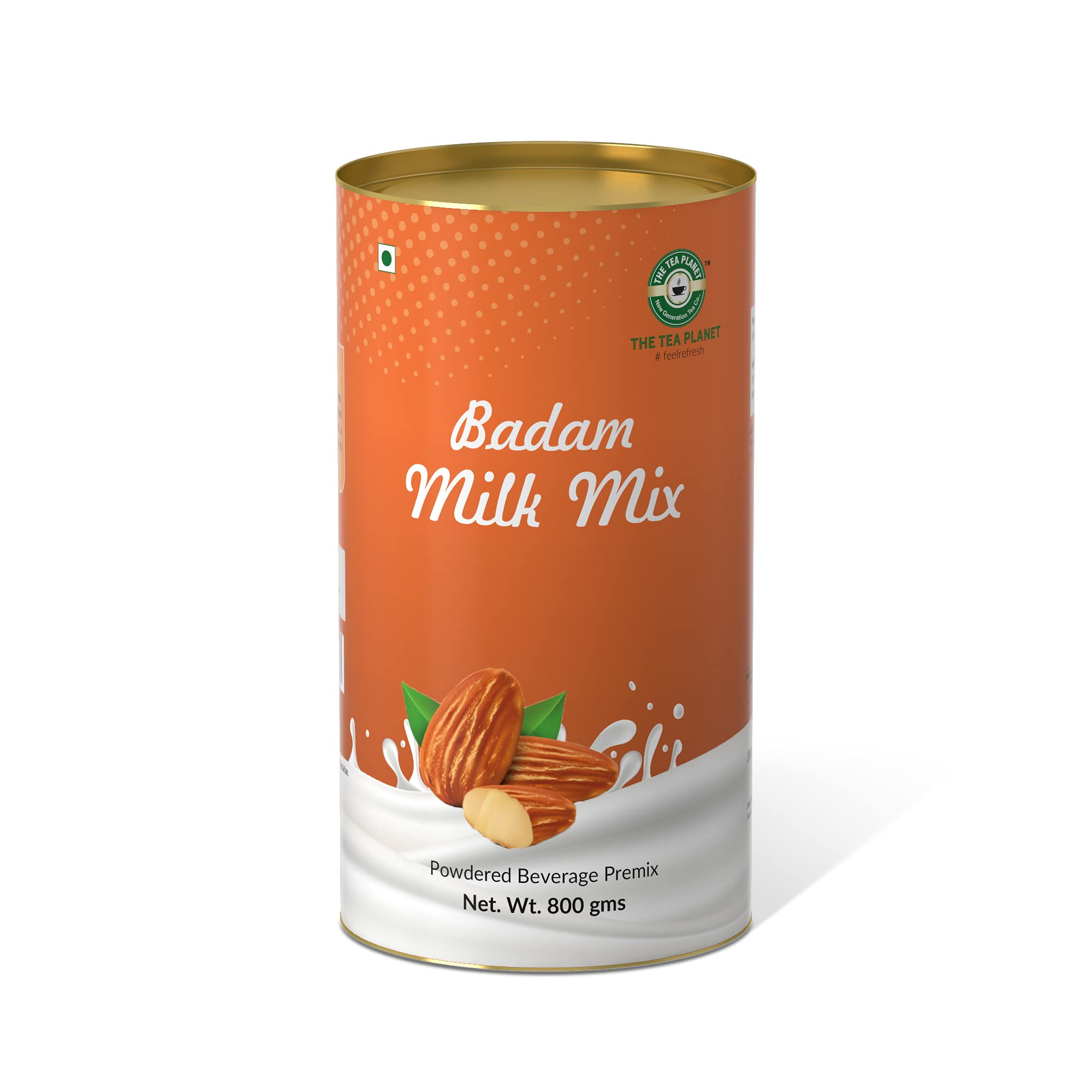 The Tea Planet Badam Thick Milkshake Mix Powder - 1 kg