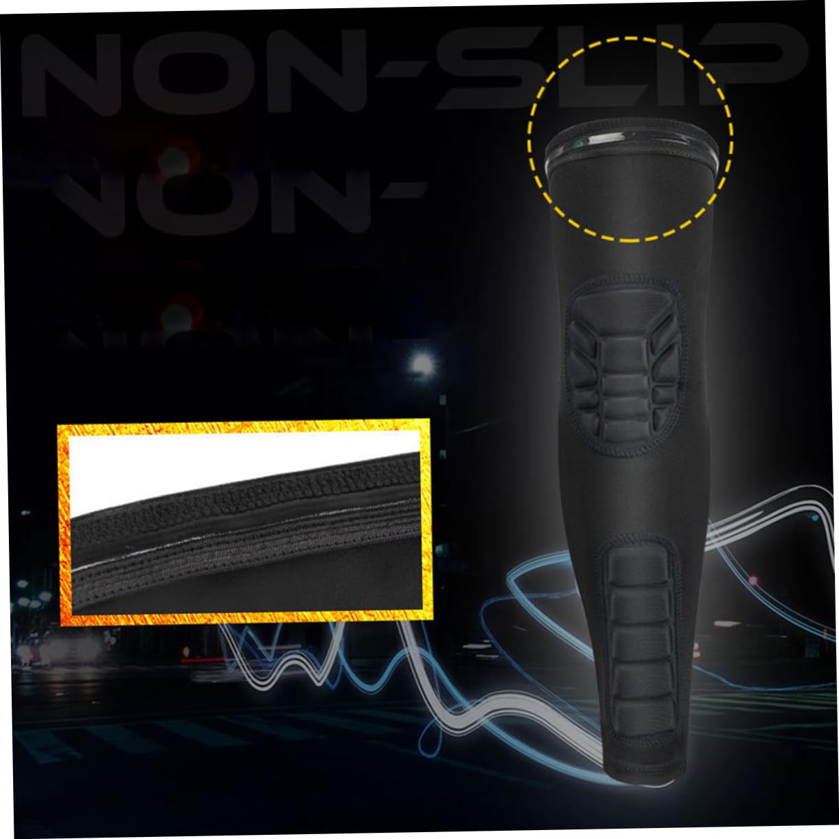 LALAFINA Protective Elbow Sleeve Compression Arm Brace for Elbow Wraps Forearm Sleeve Size