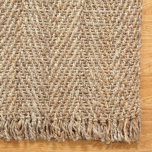 Tapis en jute artisanale tissé main de qualité supérieure - 5
