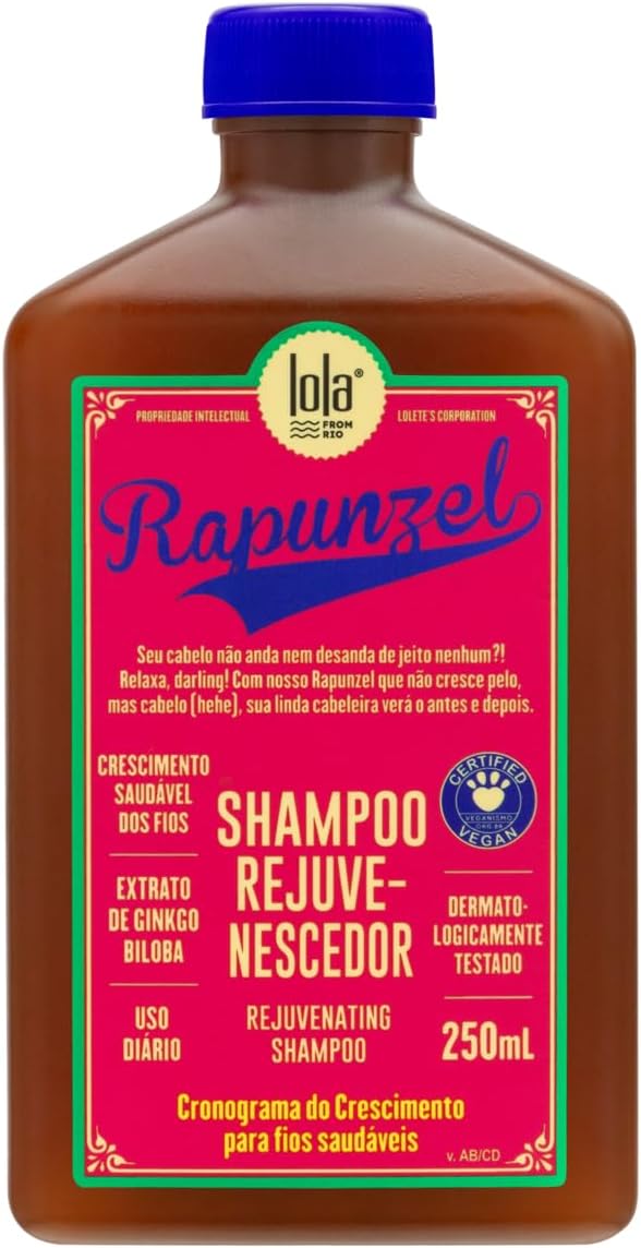 Rapunzel Shampoo Rejuvenescedor 250ml , Lola Cosmetics