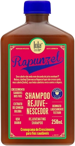 Rapunzel Shampoo Rejuvenescedor 250ml , Lola Cosmetics