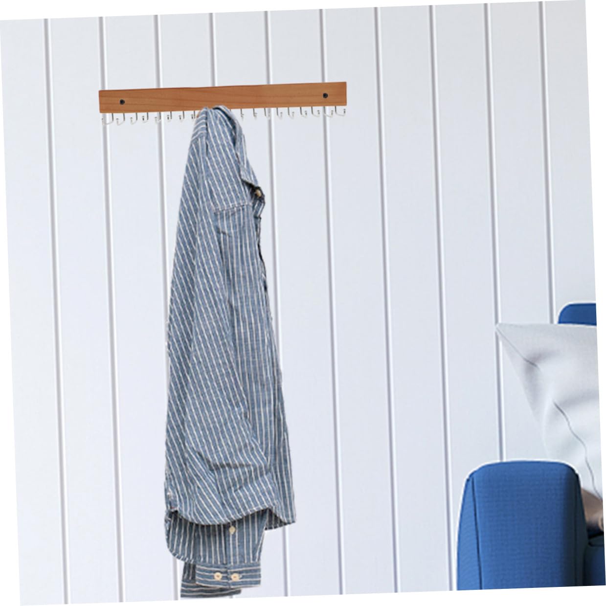 BESPORTBLE 2 Stück Gürtel und Krawattenhalter und Eisen Platzsparender Wandorganizer mit 20 Haken für Garderobe und Flur