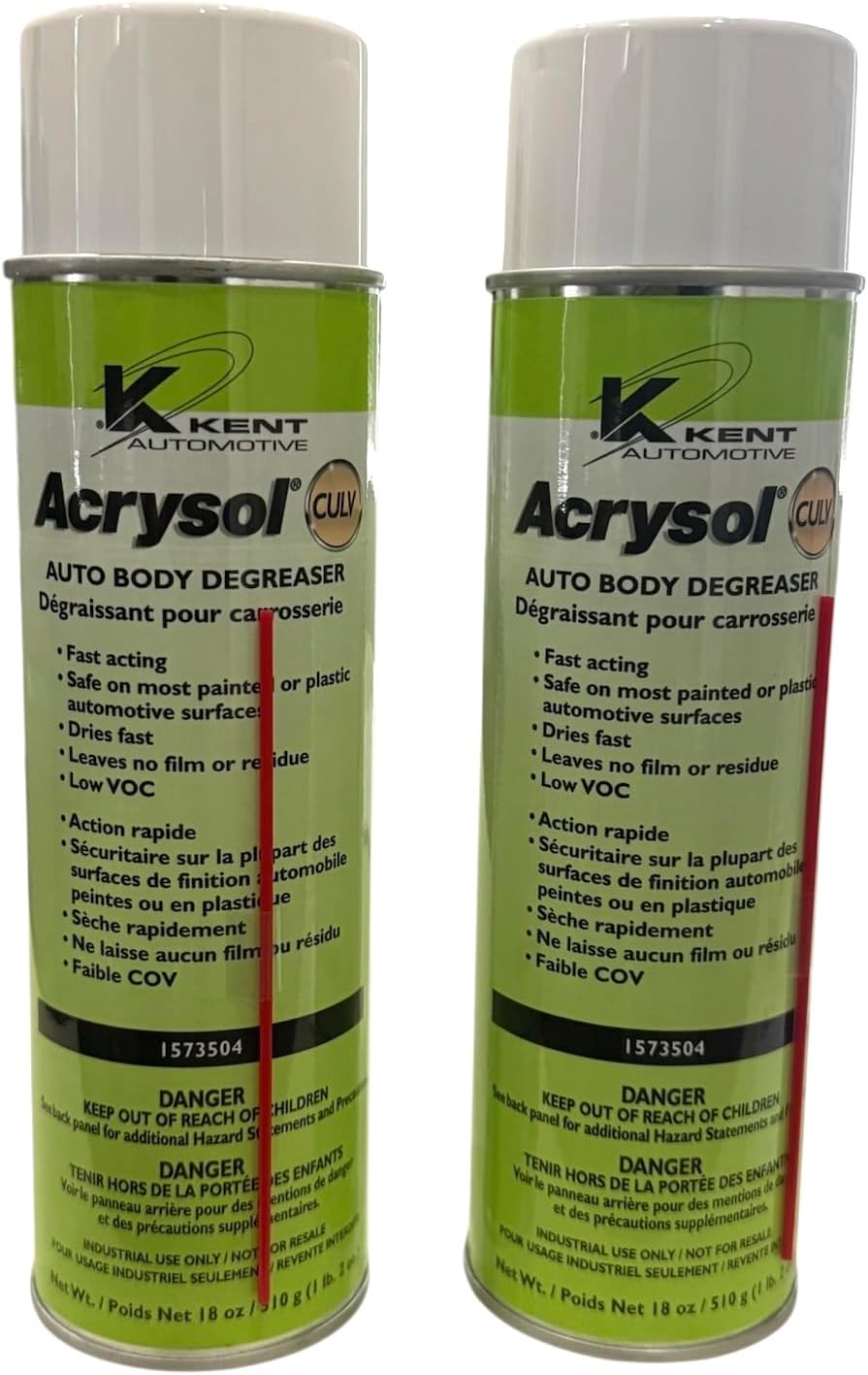 Acrysol-CULV Auto Body Degreaser, Colorless, 18oz Aerosol (2-Pack)