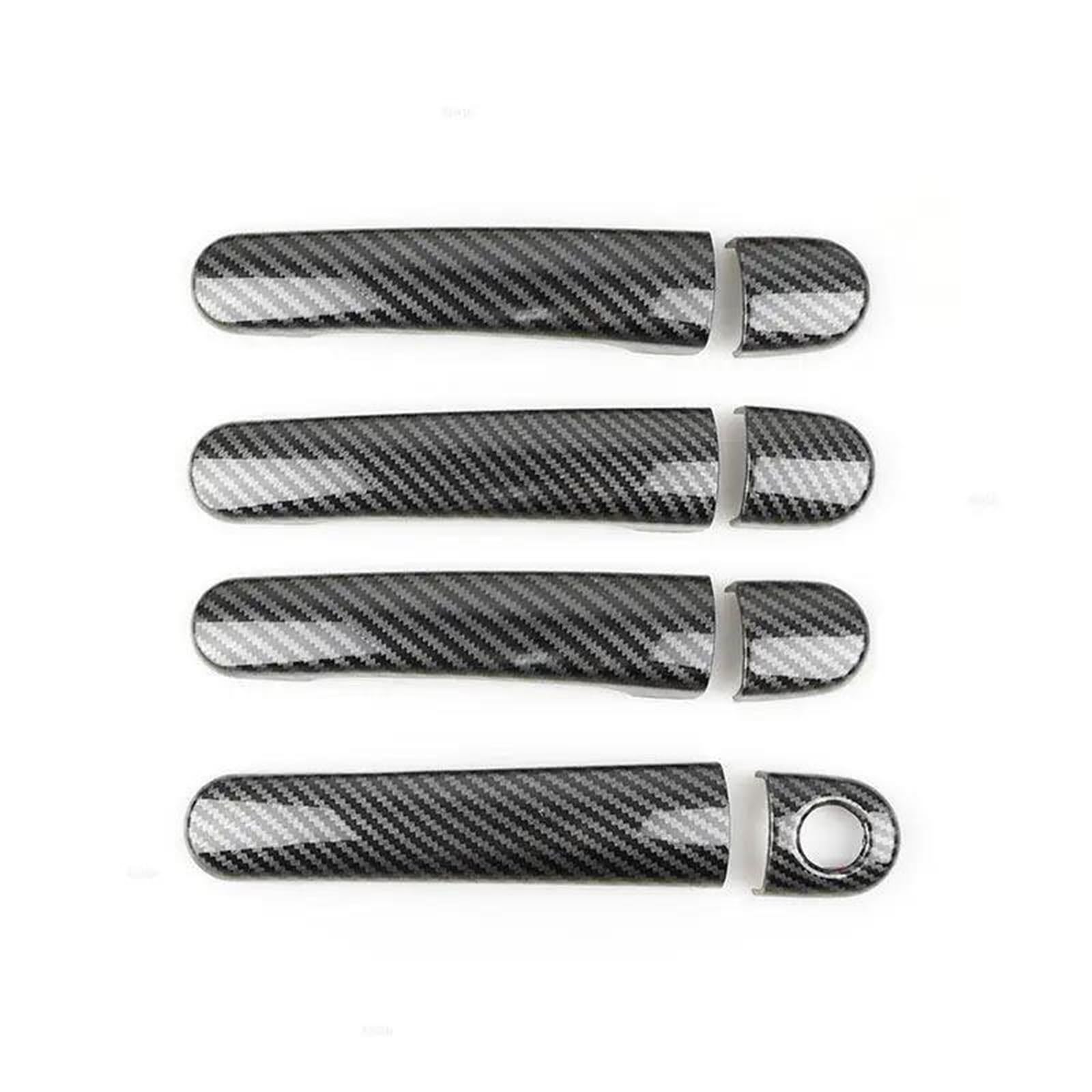 Yytemd Style 10 Car Exterior Door Handle Covers Decor Accessories For Vw For Passat B5 .5 Mk5 1996-2005 Chrome(Style 10)