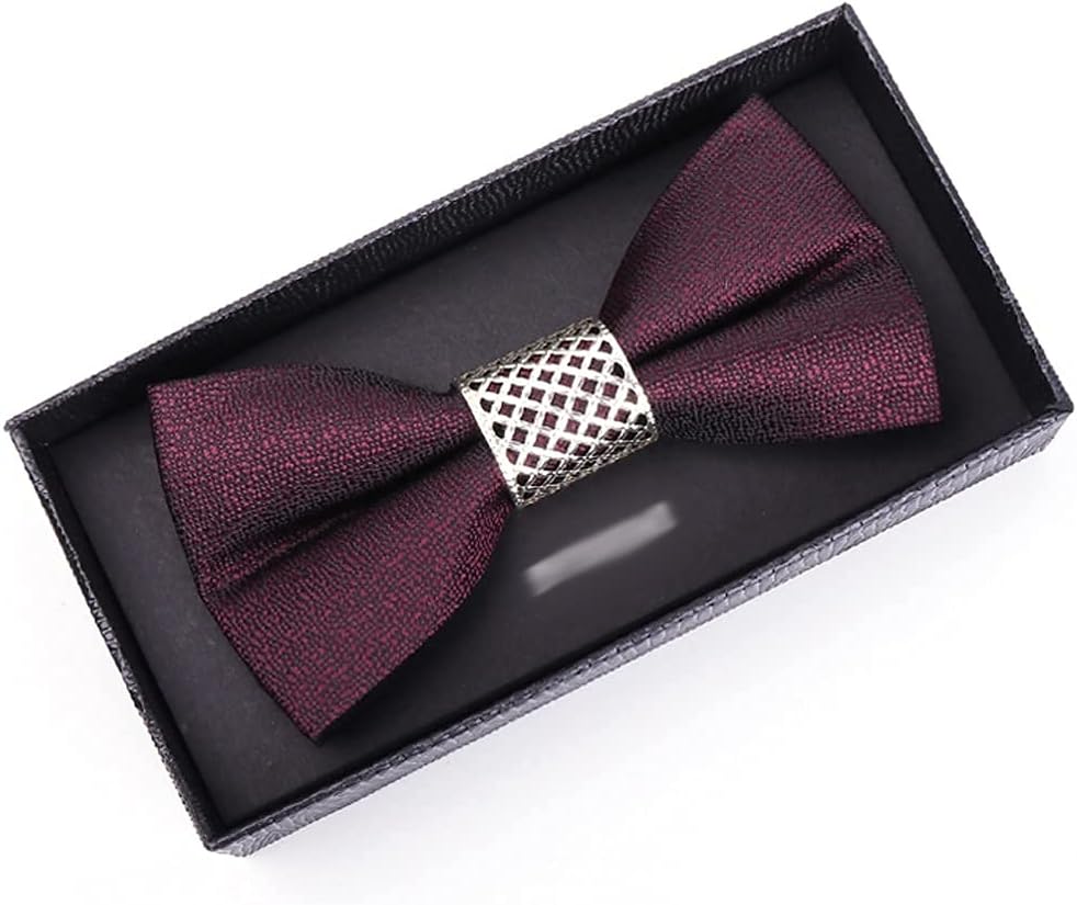 蝶ネクタイ 子供 メンズ レディース empt無地 ボウタイ ニット 蝶ネクタイ メンズ 結婚式などに最適男女兼用 子供OK 蝶ネクタイ メン 男性用蝶ネクタイ親子家族蝶ネクタイ大人の結婚披露宴新郎アクセサリー（A）