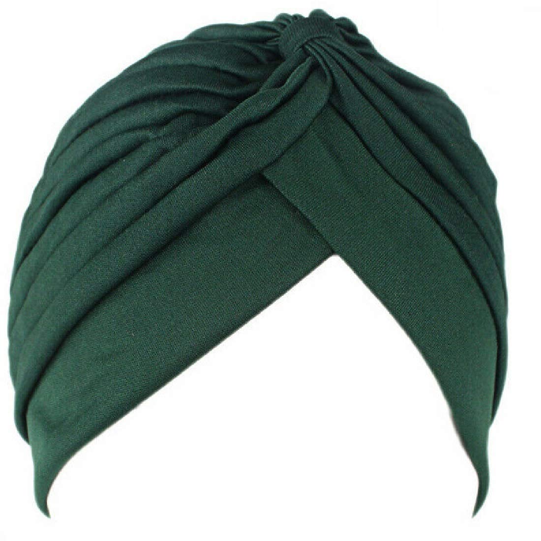 BISMAADH Twisted Pleated Readymade Polyester Turbans/Pagri Cap for Women�s-image-17